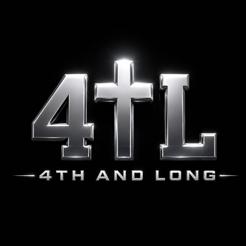 4th and Long Podcast Logo